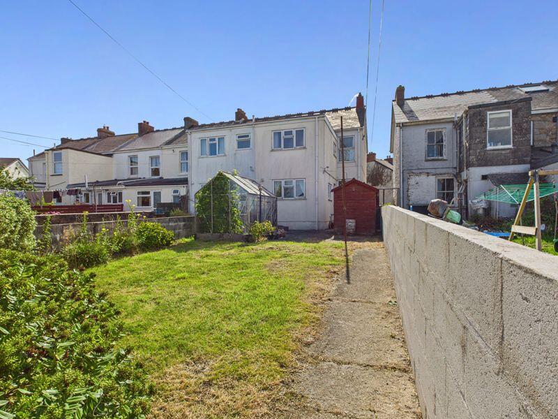 rear elevation and garden