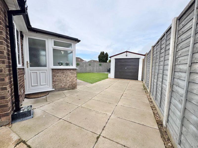 Driveway to garage