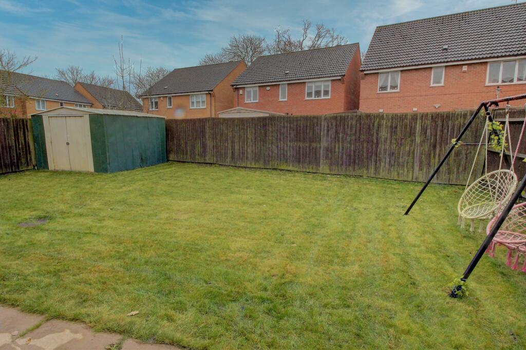 Rear garden