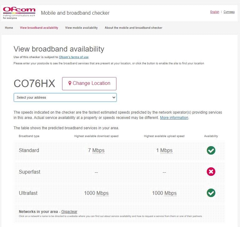 Broadband Check