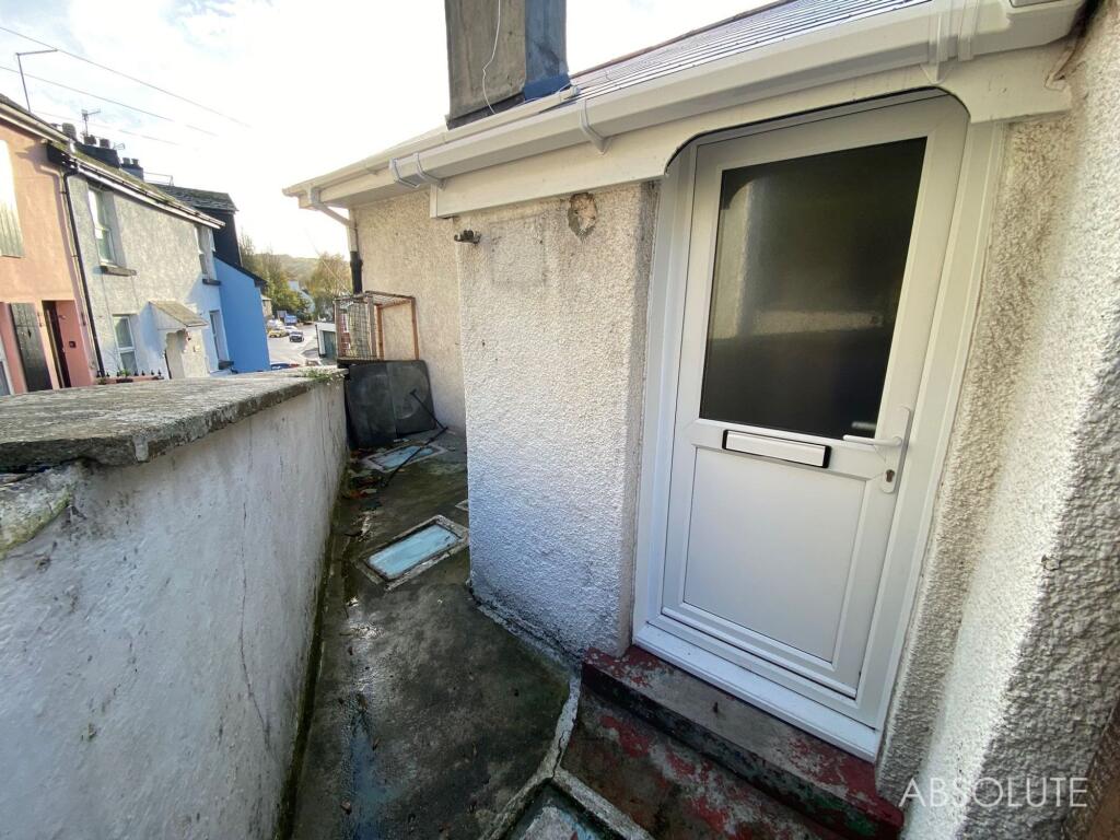 Rear entrance