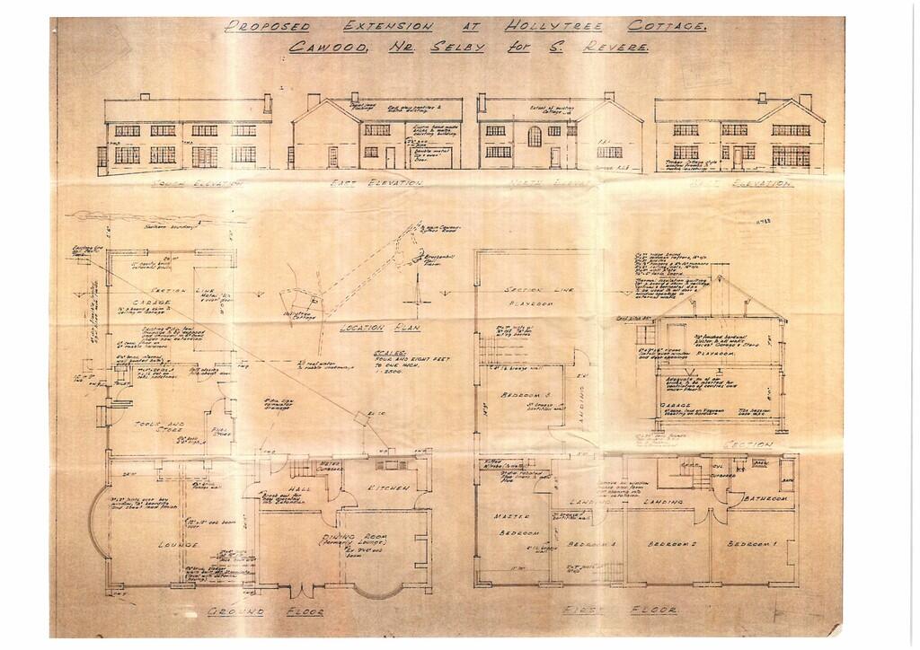 Plan of Extension...