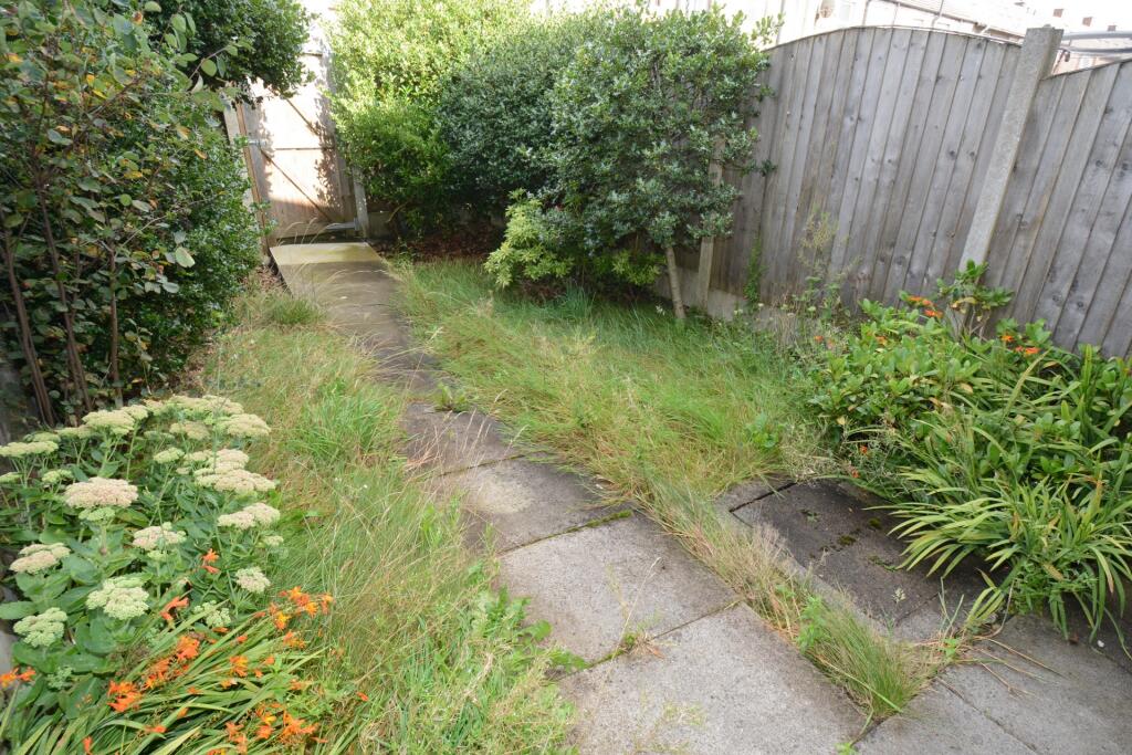 Rear garden