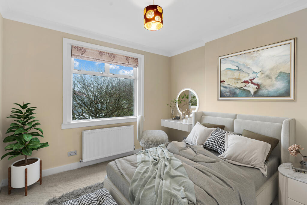 Bedroom Virtually Staged