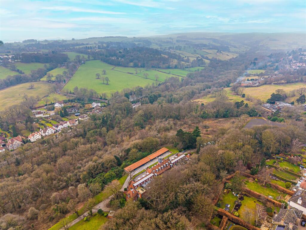 Aerial overview of area
