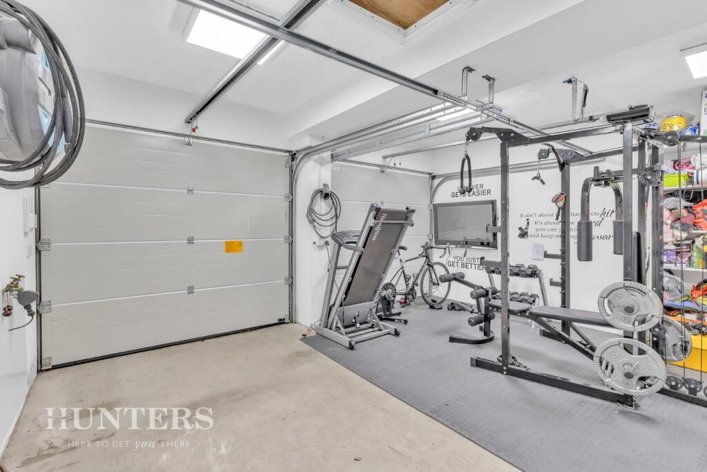 Double garage