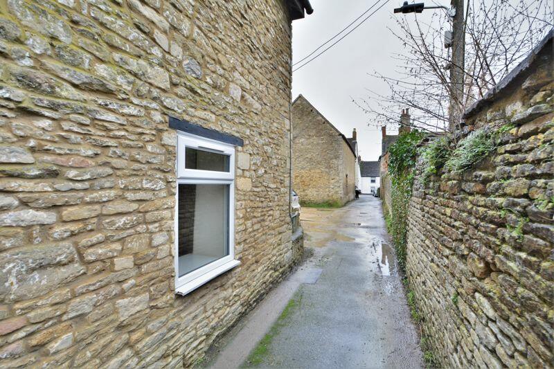 View from property along lane to High...