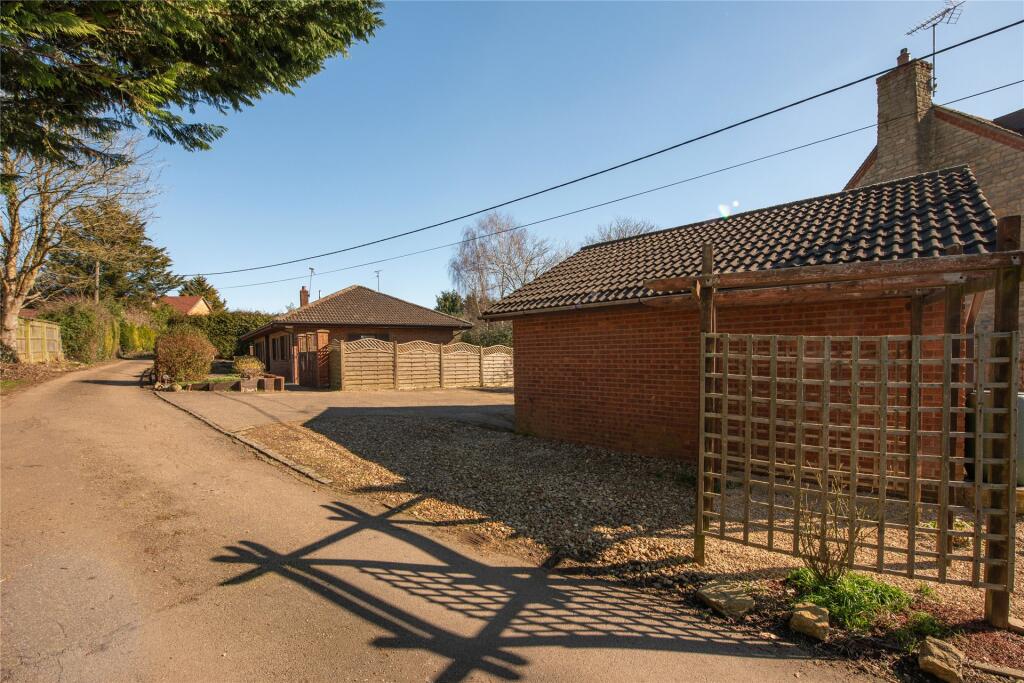 Driveway and Garage