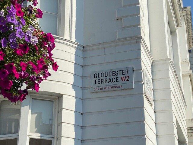 Gloucester Ter' Sign