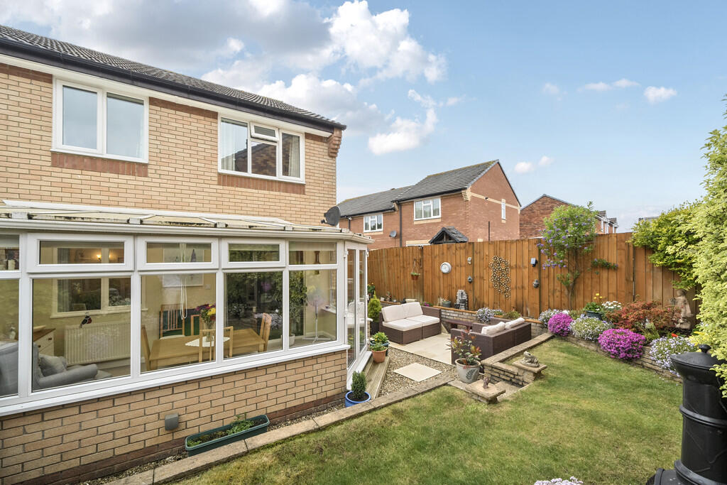 Rear of Property ...