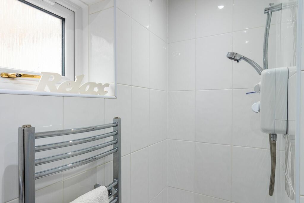 Downstairs shower room