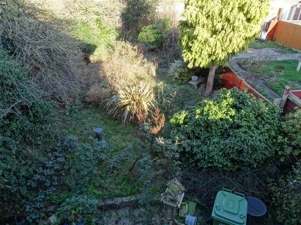 Rear Garden from Bedroom 2