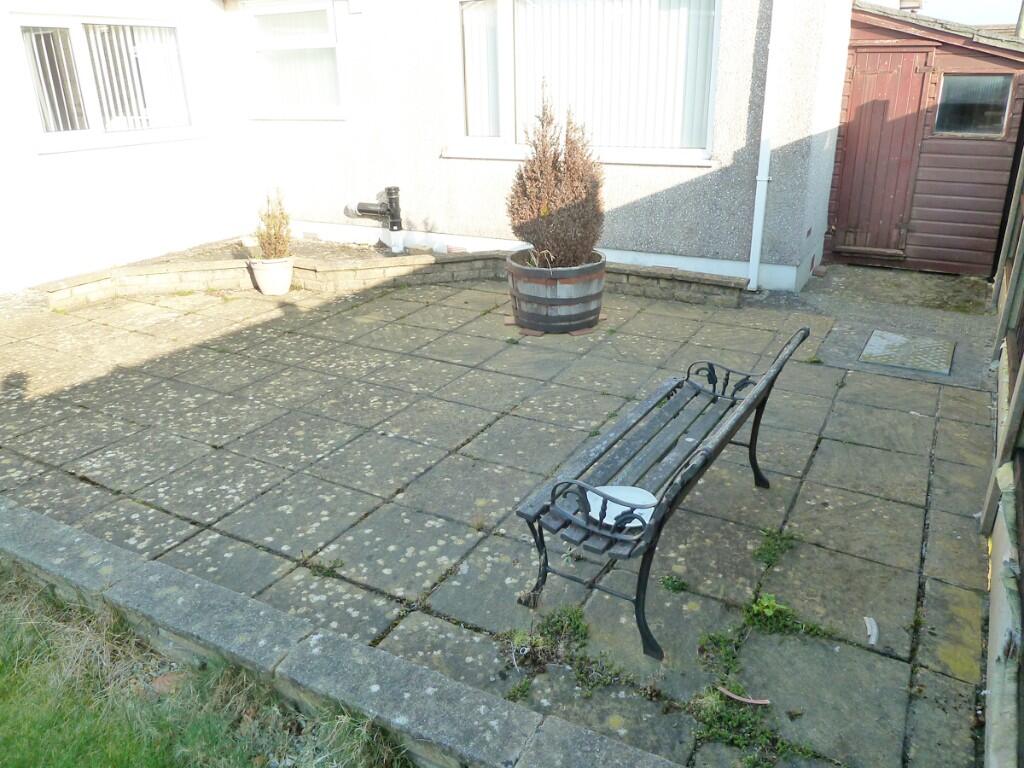 Patio area.