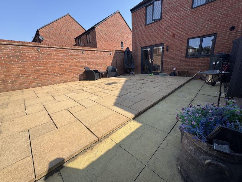 Rear garden