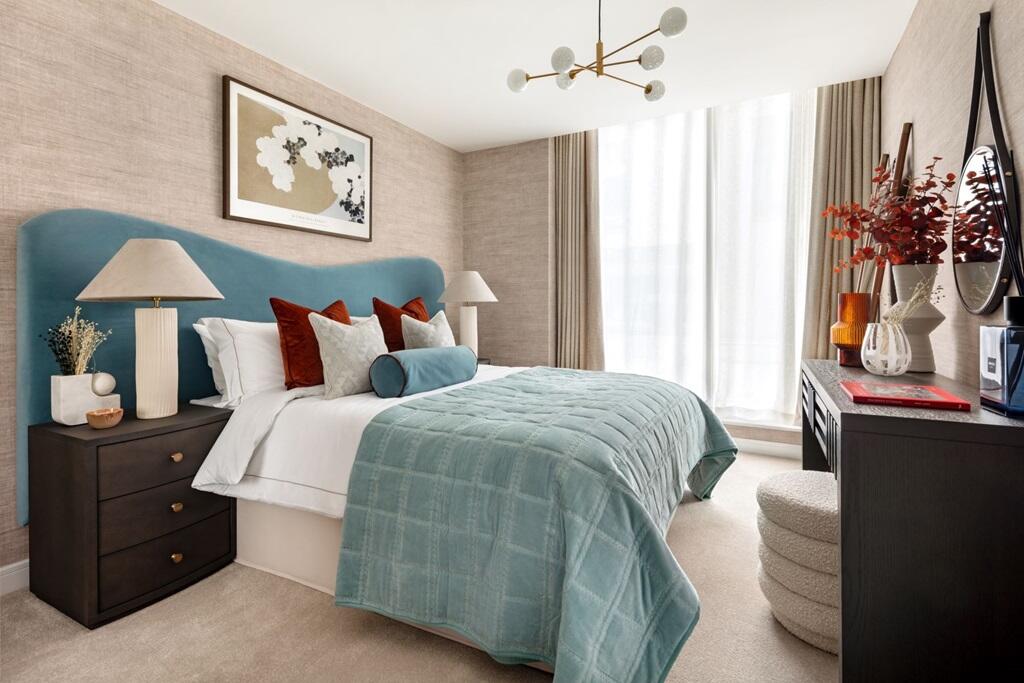 Bedrooms with floor to ceiling windows making the most of natural light