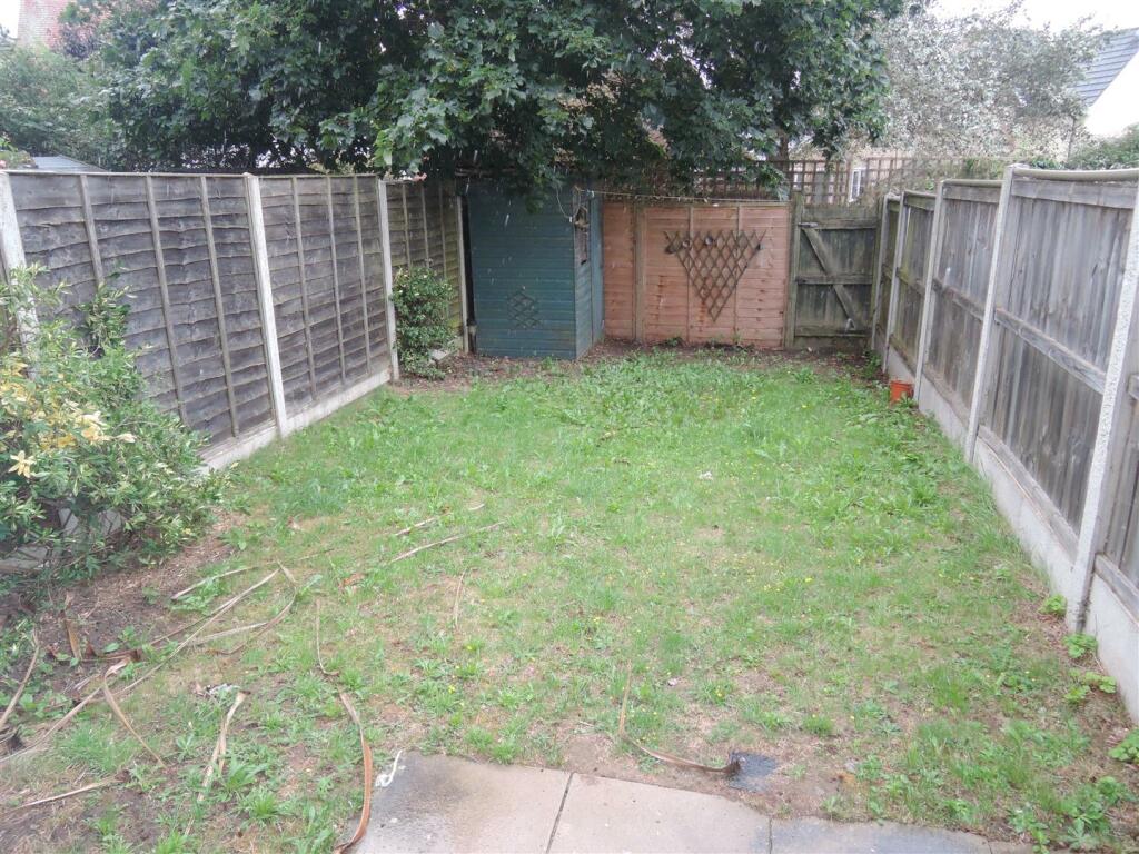 Rear Garden: