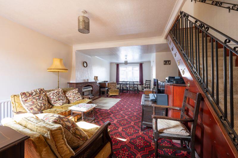 LOUNGE into DINING AREA