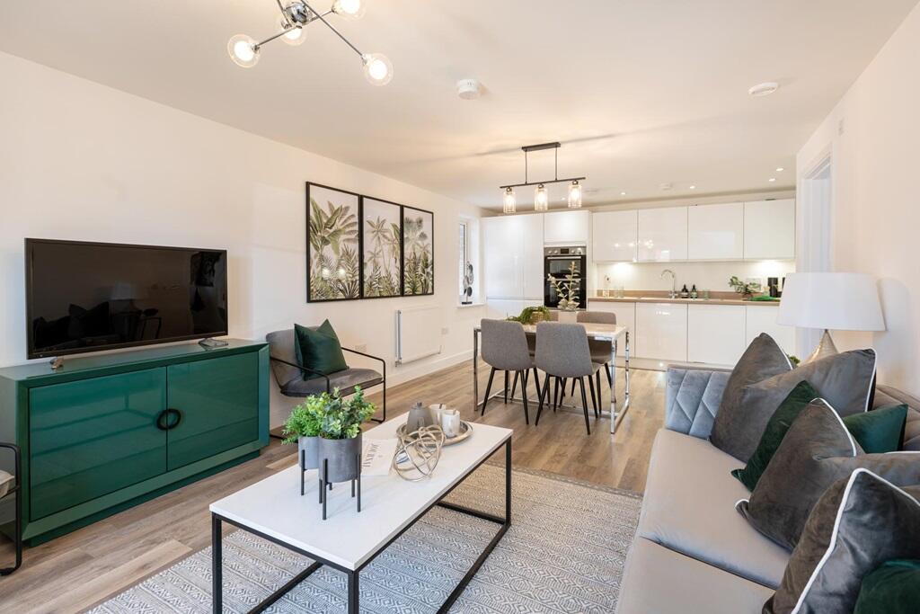 Sociable open plan living area