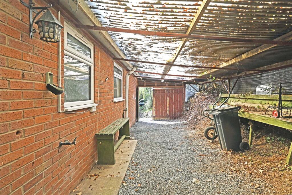 Car Port From East