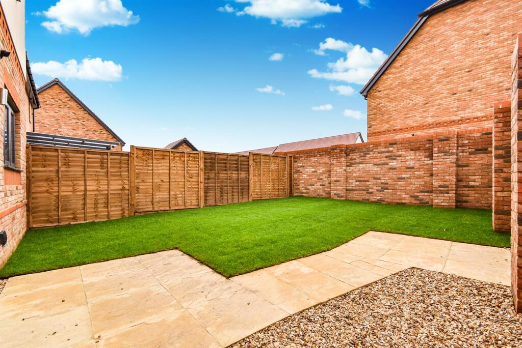 Rear garden