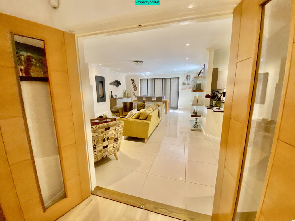 Living room looking from hallway