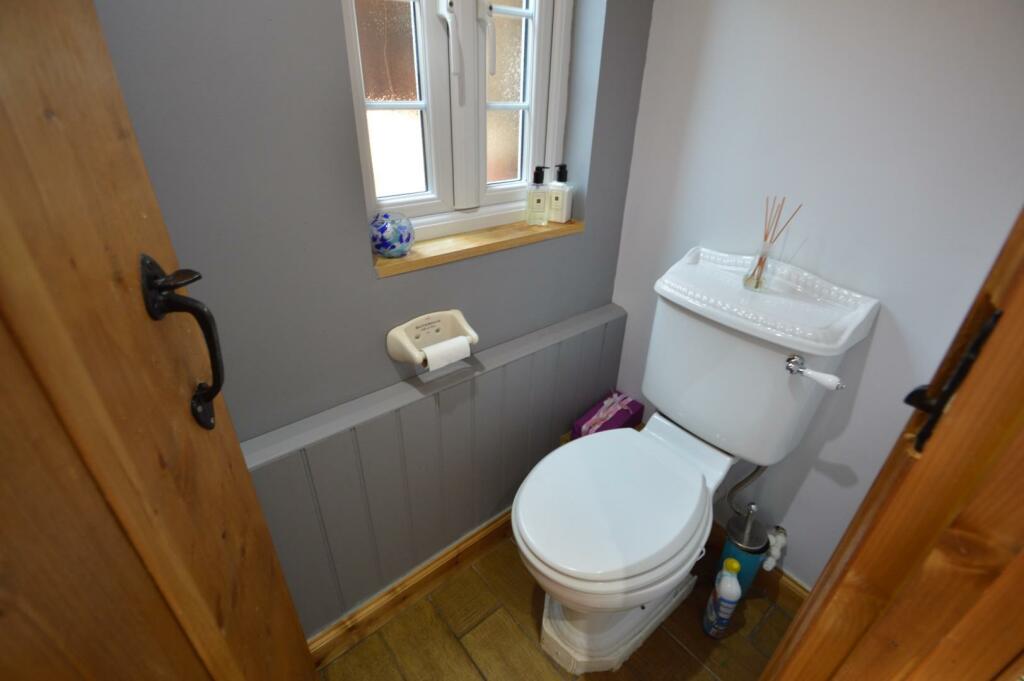 Downstairs cloakroom