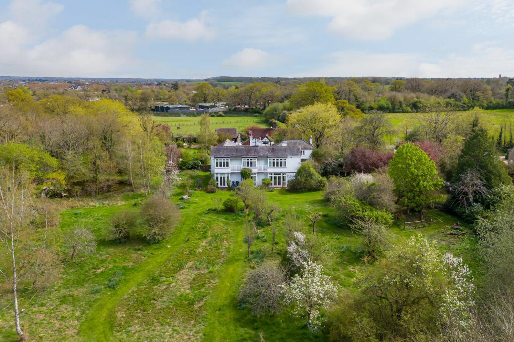 Surrounded by countryside