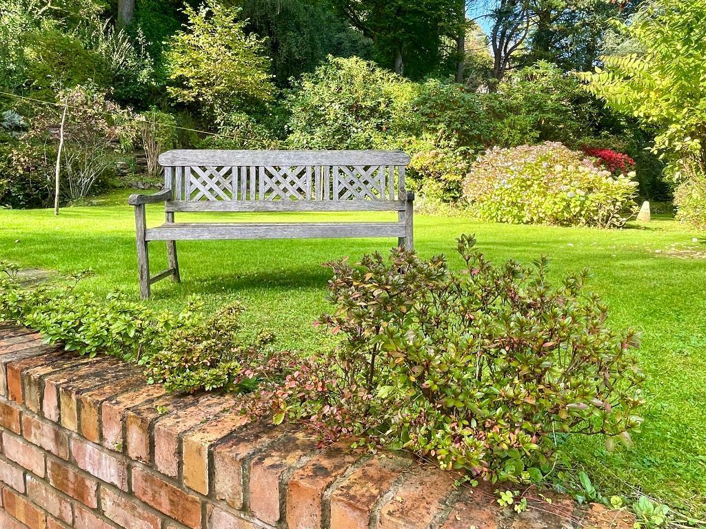 Sit and relax in this beautiful garden