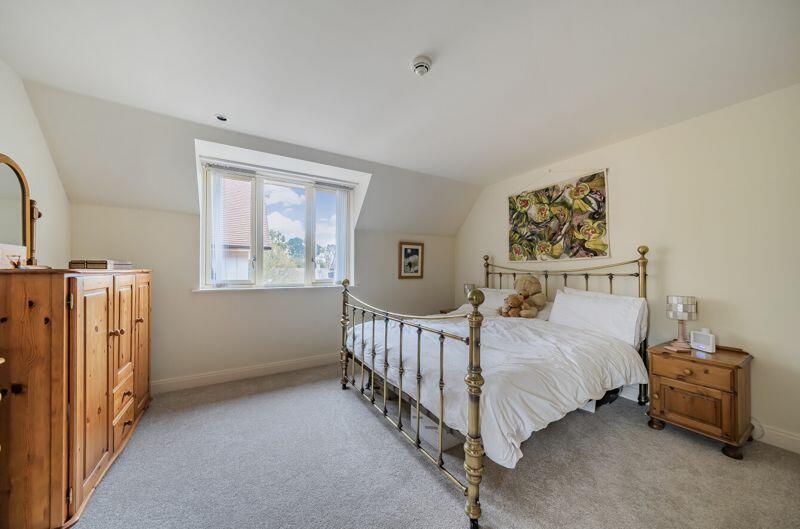 Master bedroom with South-facing views