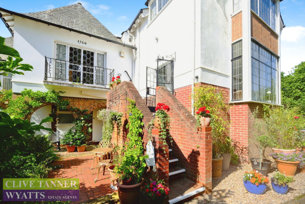 Stairs from Garden to Flat