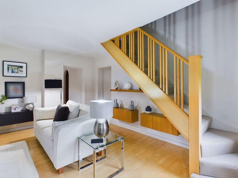 Sitting room &amp; stairs