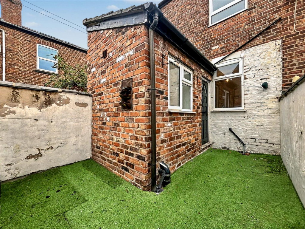 Rear of Property