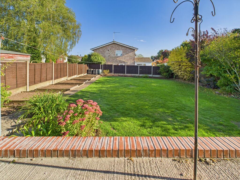 Rear garden