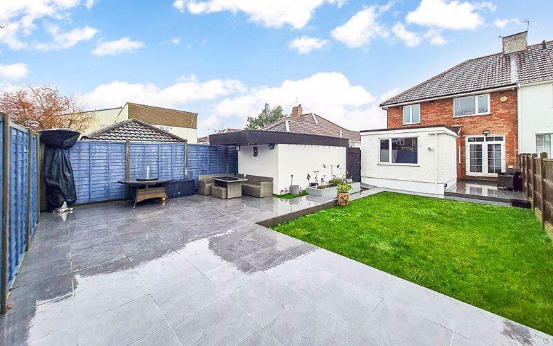 Rear garden 