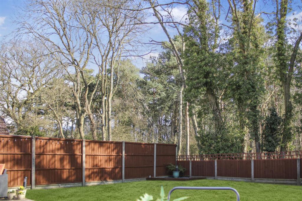 Rear garden