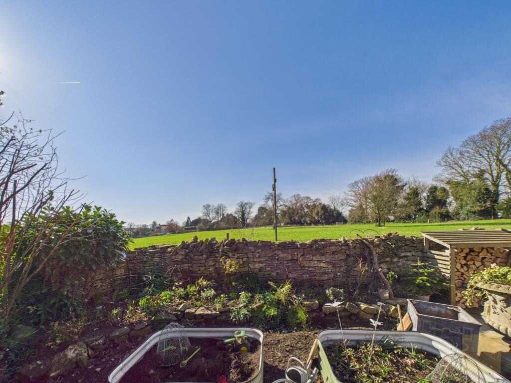 Garden with field views