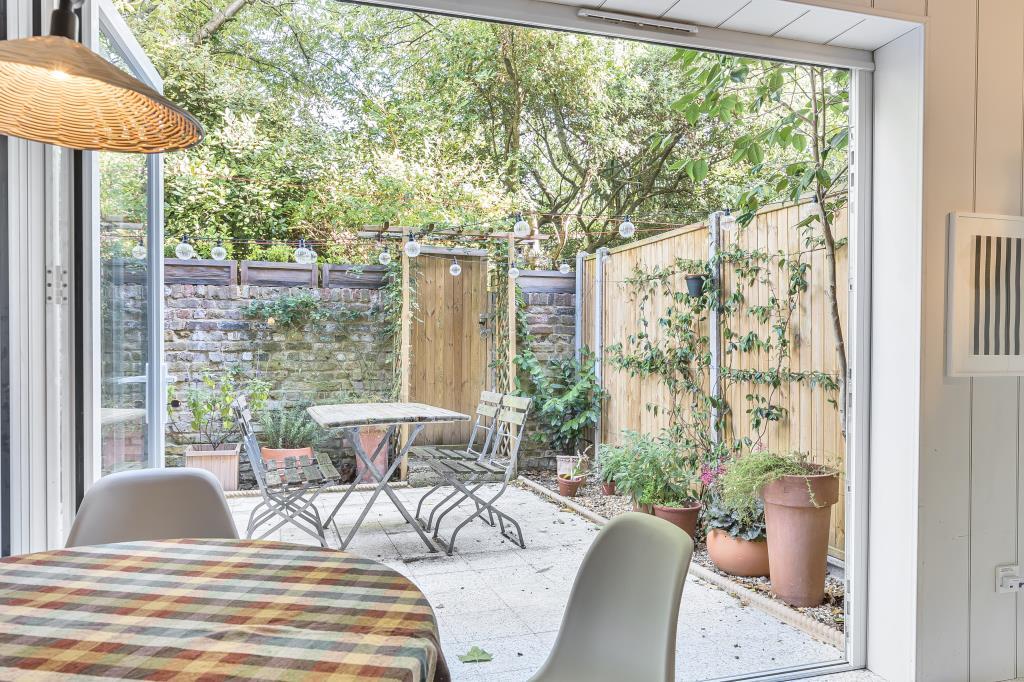 View of private garden