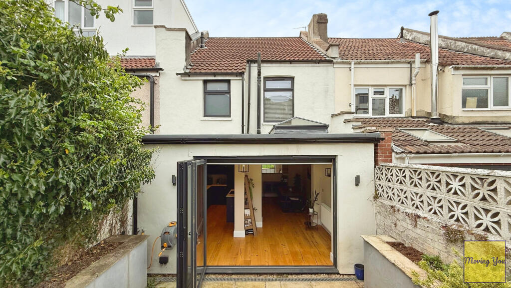 Rear of the property