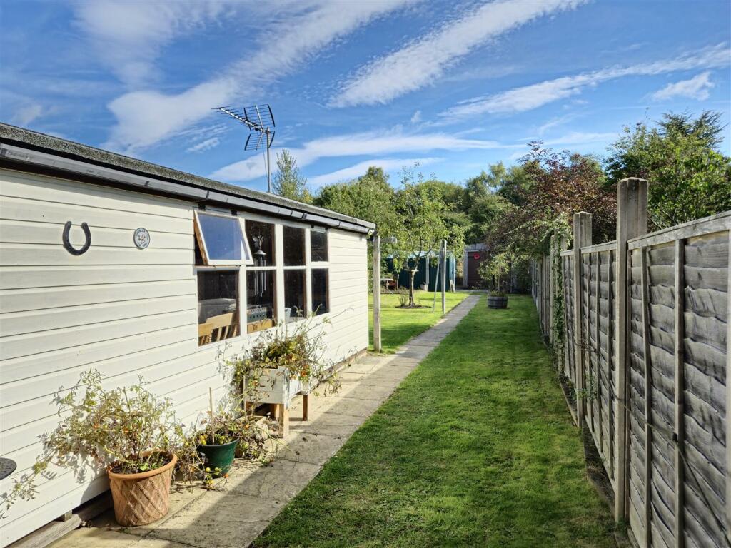 Private Rear Garden