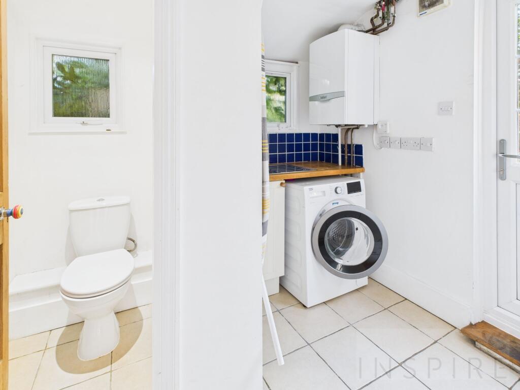Downstairs W/C &amp; Utility Room