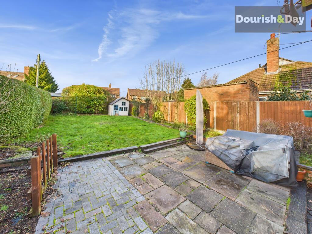 Rear Garden &amp; Patio Area