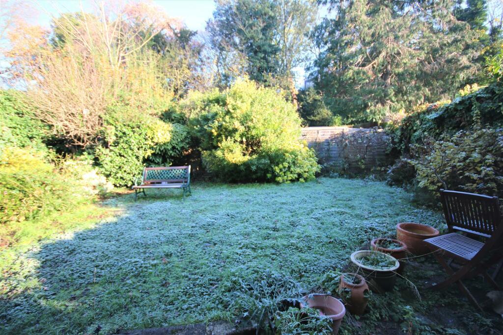 REAR GARDEN: