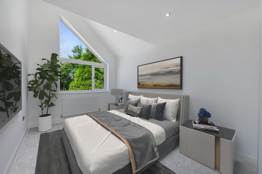 Virtually Staged Bedroom 2