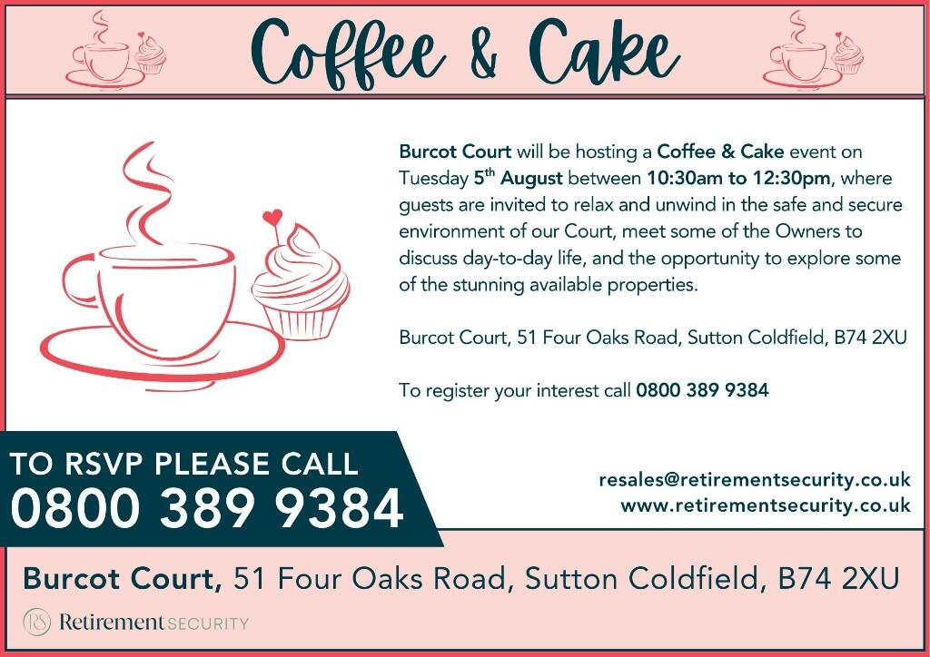 Coffee &amp; Cake Event