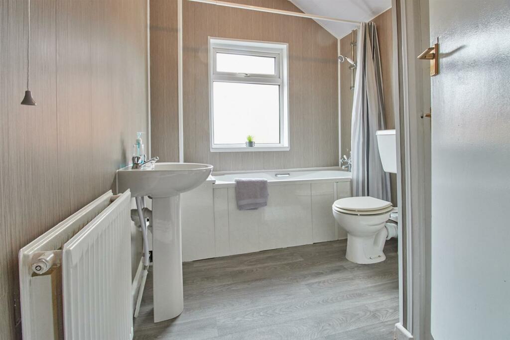 Bathroom to rear