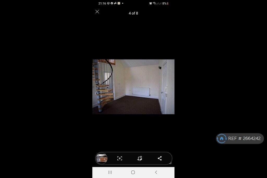 Spiral Stairs To Kitchen 