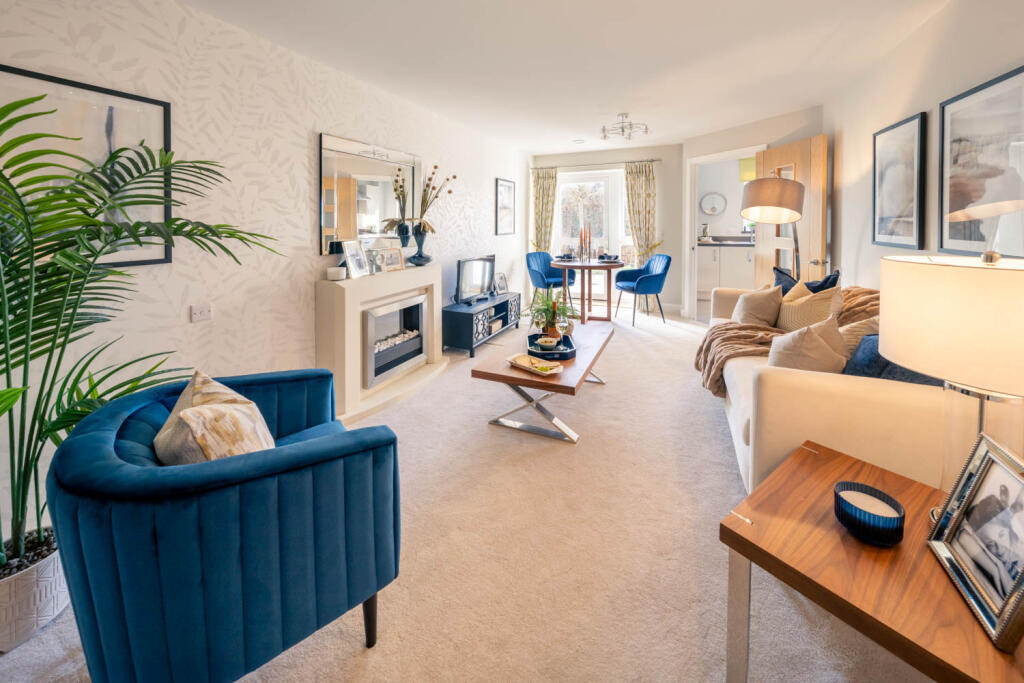 Show home living room