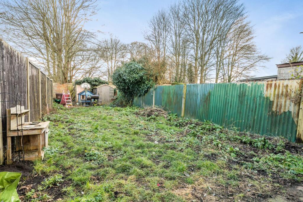 Rear garden