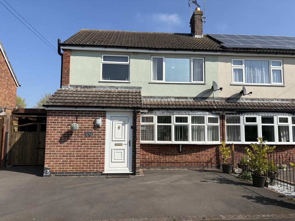 1. Lord Crewe Close Front Elevation