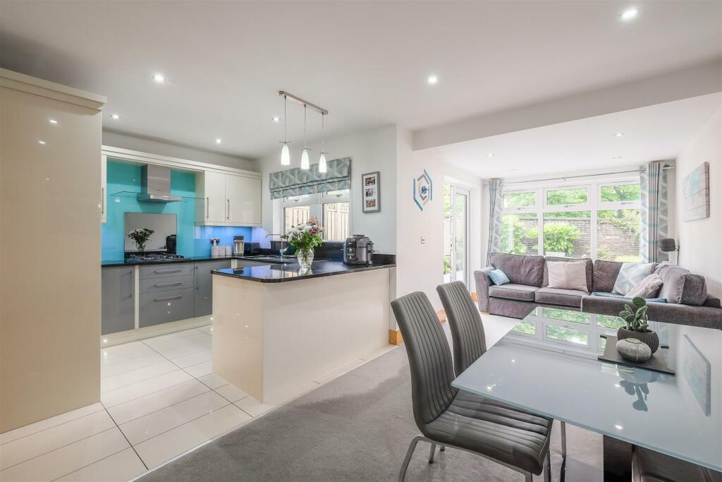 Open plan kitchen/ Dining and Living room